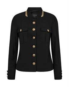 MOS MOSH BLAZER, MMSELBY PIET JACKET, BLACK